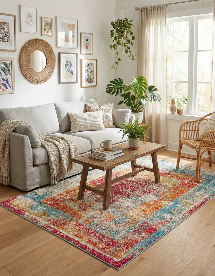 Detail image of 4' x 6' Venice Rug