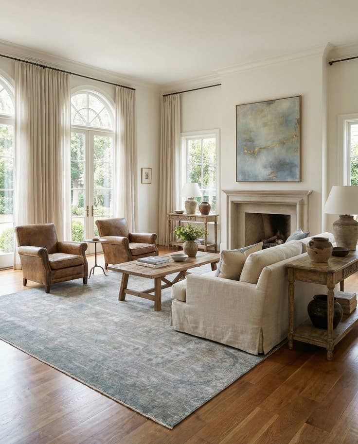 Detail image of 10' x 13' Hand Knotted Ultra Vintage Persian Wool Rug