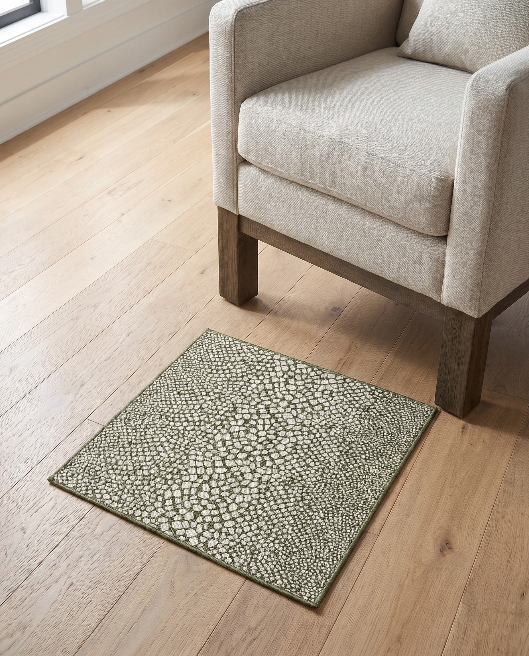 1' 4 x 1' 4 Easy-Clean Jill Zarin Cape Town Indoor / Outdoor Sample Rug
