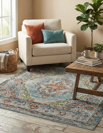 5' x 5' Isabella Square Rug