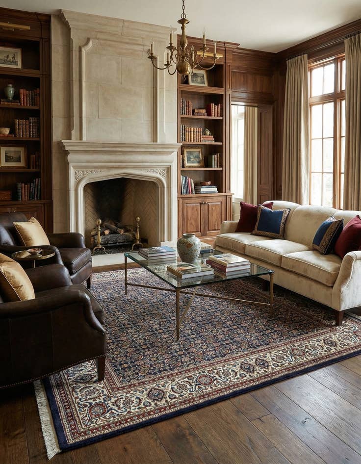 Detail image of  6' 9 x 10' Mood Wool Rug