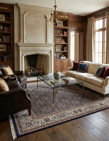 6' 9 x 10' Mood Wool Rug