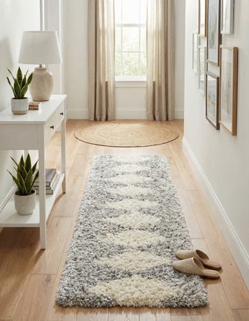 2' x 8' Infinity Shag Runner Rug