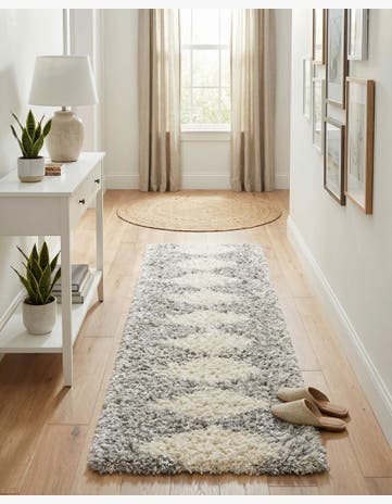 2' x 8' Infinity Shag Runner Rug