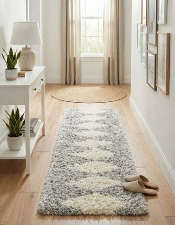 2' x 8' Infinity Shag Runner Rug