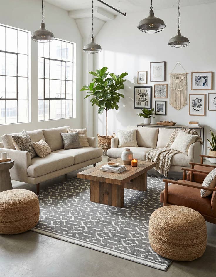 Detail image of 10' x 10' Oslo Square Rug