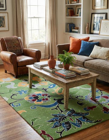 5' 1 x 7' 11 Agra Rug
