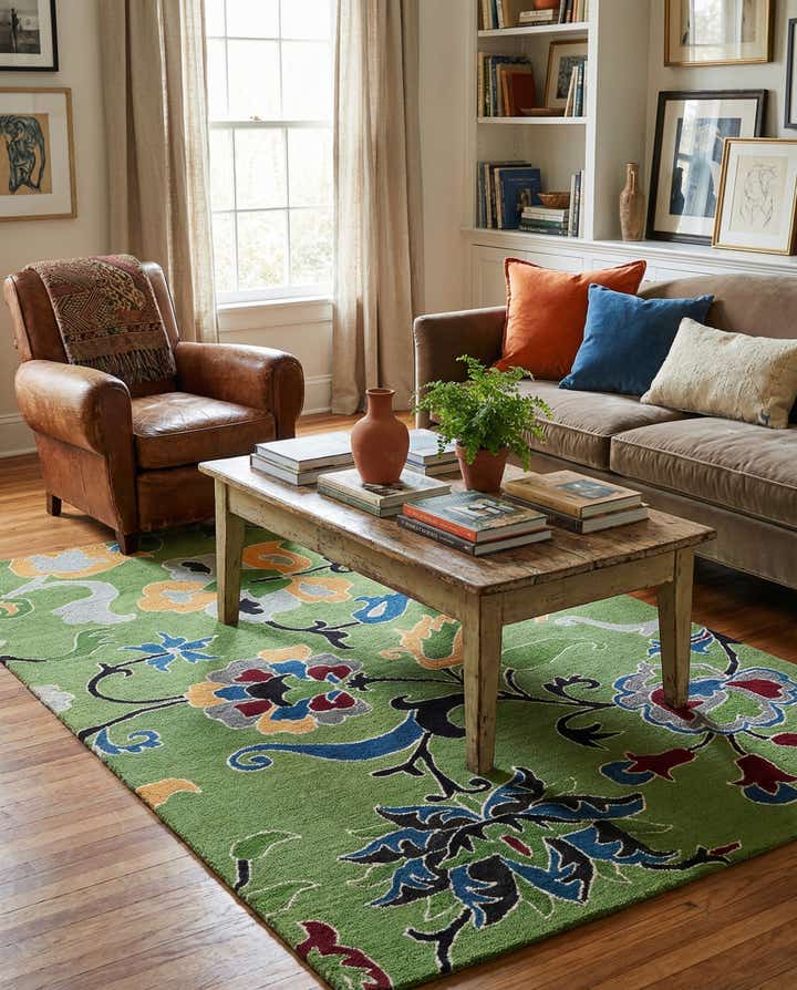 5' 1 x 7' 11 Agra Rug