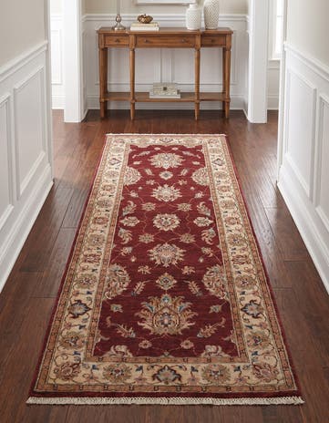 2' 10 x 6' 8 Hand Knotted Ariana Ziegler Runner Rug