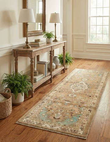 3' 1 x 8' 2 Hamedan Runner Rug
