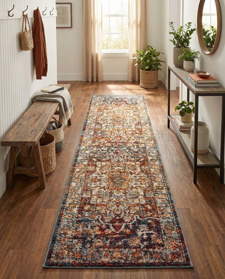 Detail image of 2' 7 x 10' Isabella Runner Rug