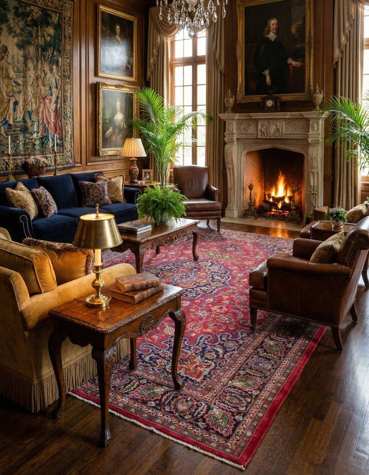 Detail image of  9' 7 x 12' 7  Hand Knotted Mashad Persian Wool Rug