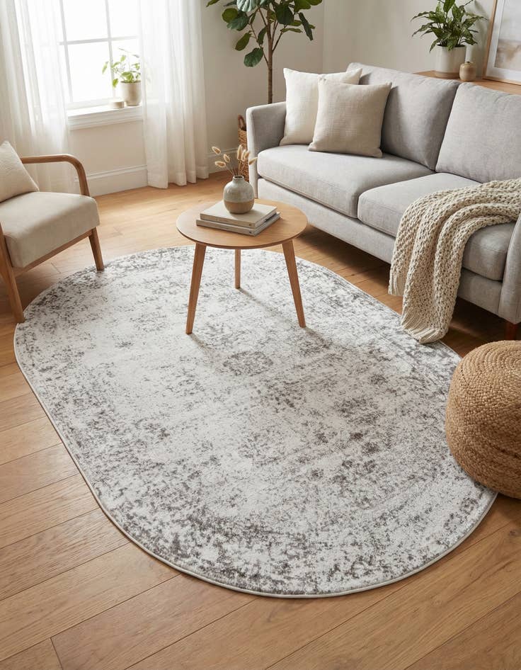 Detail image of 5' 3 x 8' Monaco Oval Rug