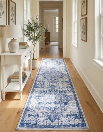 2' x 13' Washable Renaissance Runner Rug