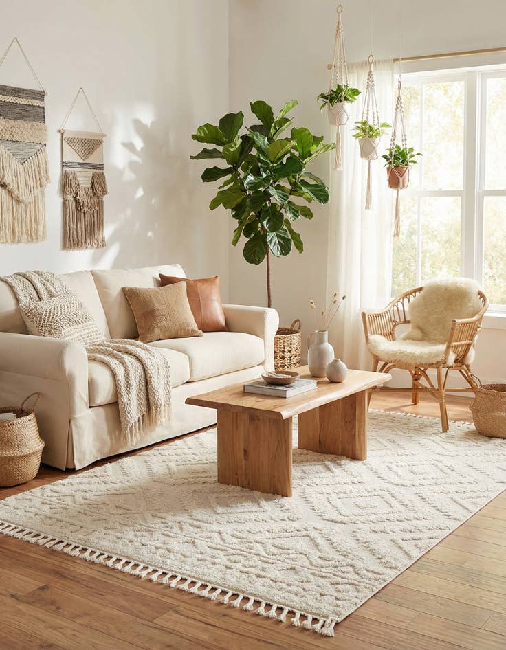 Detail image of 7' 10 x 11' Boho Rug