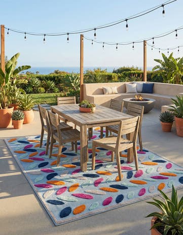 6' x 9' Easy-Clean Aruba Indoor / Outdoor Rug