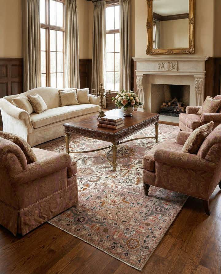 6' 8 x 10' 2 Tabriz Rug