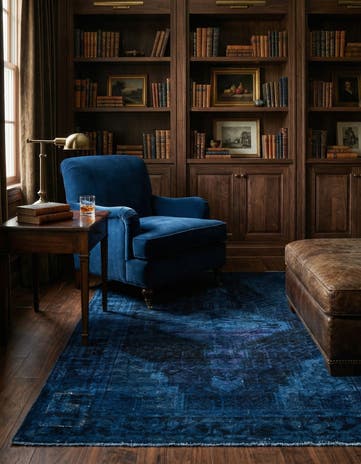 3' 10 x 7' 1 Hand Knotted Ultra Vintage Persian Wool Rug