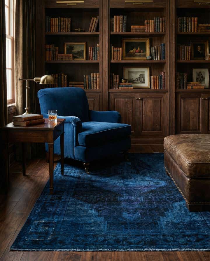 3' 10 x 7' 1 Hand Knotted Ultra Vintage Persian Wool Rug