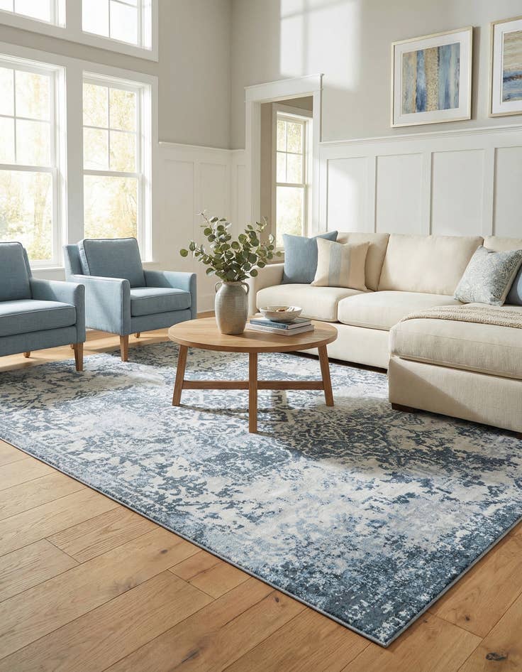 Detail image of 9' x 12' Kamala Washable Rug