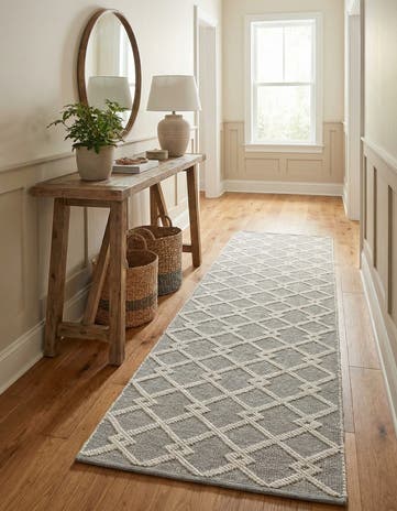 2' 7 x 12' Hand Knotted Jill Zarin Dorset Runner Rug