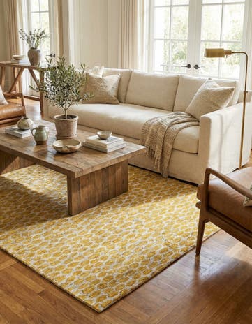 6' x 9' Hand Knotted Moroccan Wool Rug