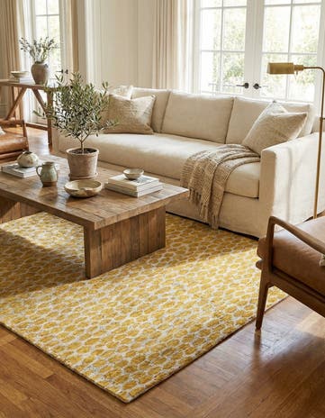 6' x 9' Hand Knotted Moroccan Wool Rug