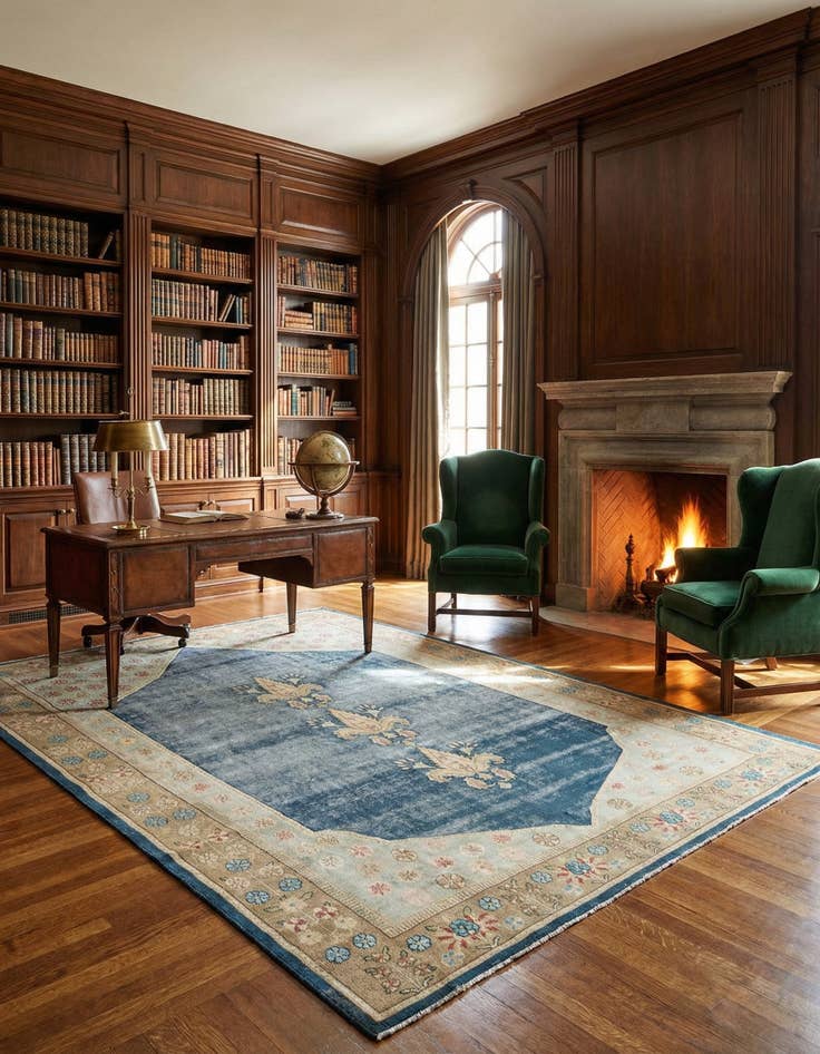 Detail image of 7' 5 x 10' 4 Vintage Royal Rug