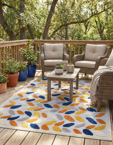 4' x 6' Easy-Clean Aruba Indoor / Outdoor Rug