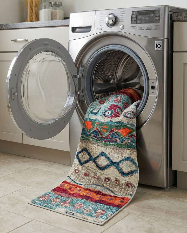2' x 6' Washable Vivid Runner Rug