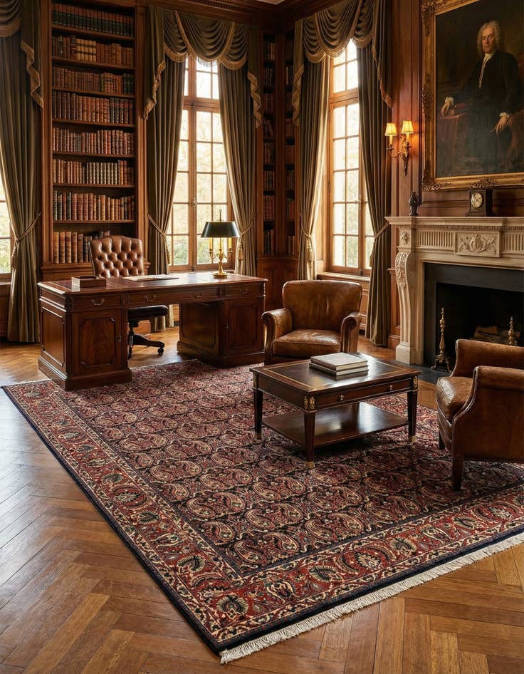 Detail image of 8' 4 x 11' 4 Bidjar Wool Rug