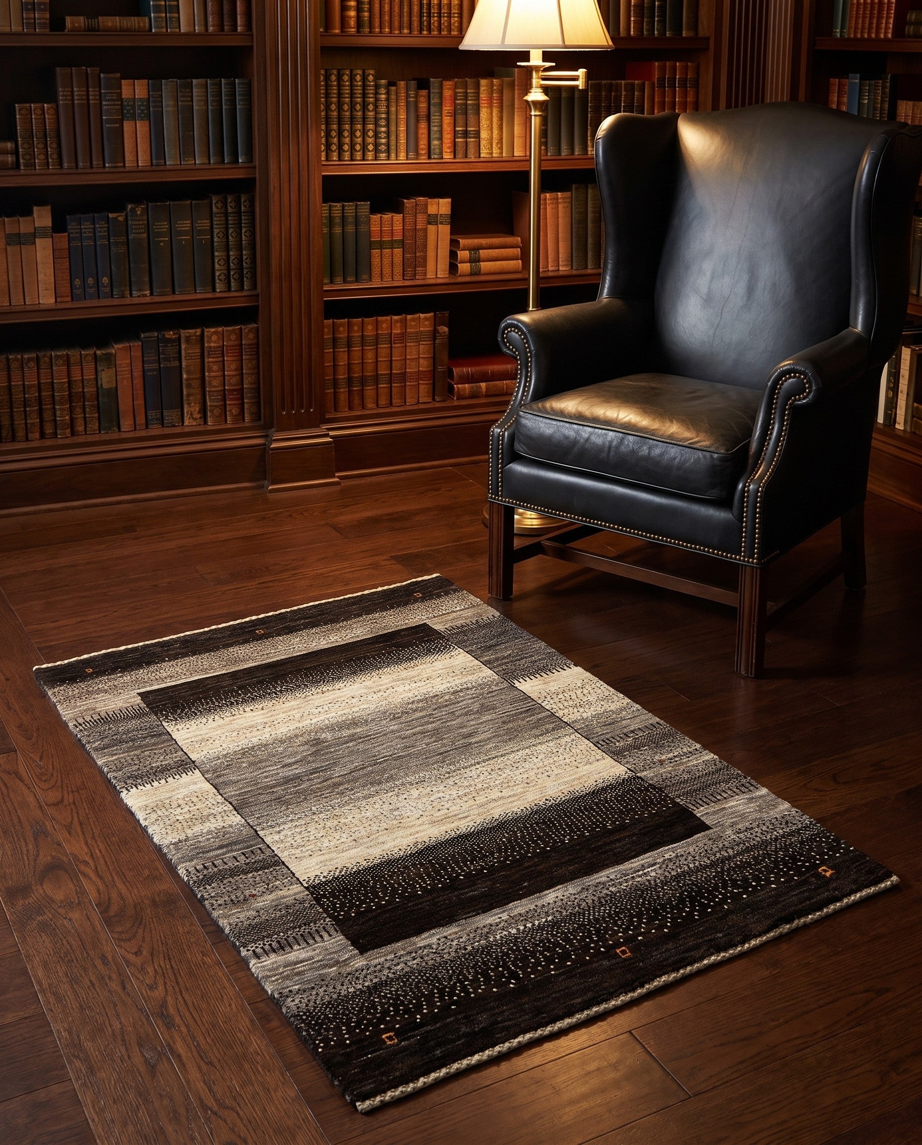 2' 7 x 3' 11 Hand Knotted Kashkuli Rug