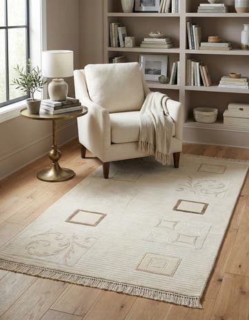 2' 8 x 4' 11 Hand Knotted Darya Rug