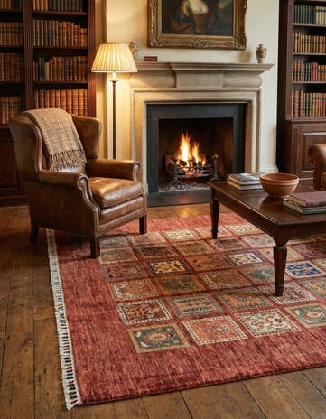 5' 8 x 7' 8 Hand Knotted Ariana Ziegler Rug