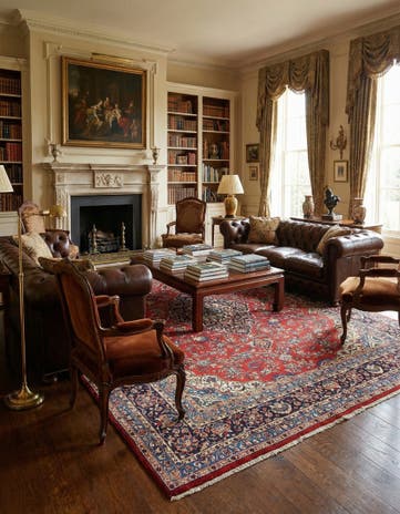 8' 11 x 11' 9 Mashad Wool Rug