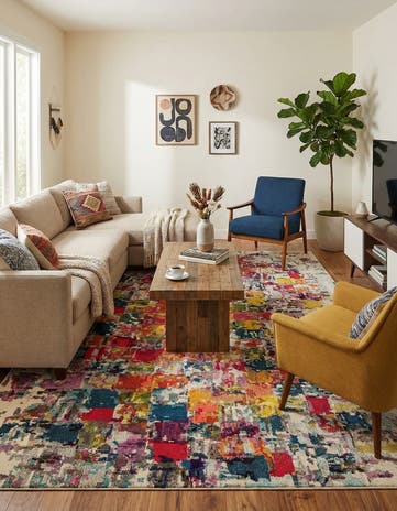 Washable Hyacinth Rug
