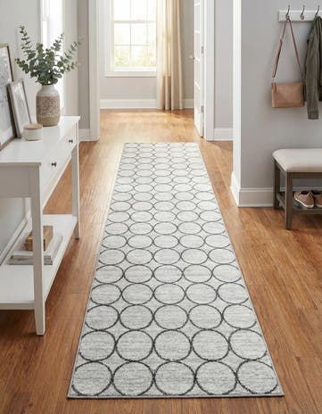 3' x 19' 8 Lattice Trellis Runner Rug
