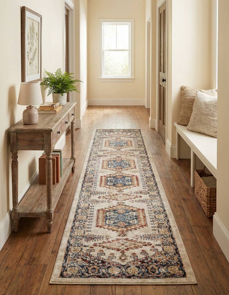 Detail image of 2' 7 x 10' Arcadia Runner Rug