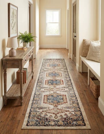Cream Eden Runner Rug