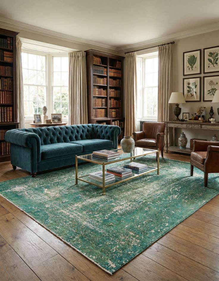 Detail image of 10' 1 x 13' Vintage Royal Rug