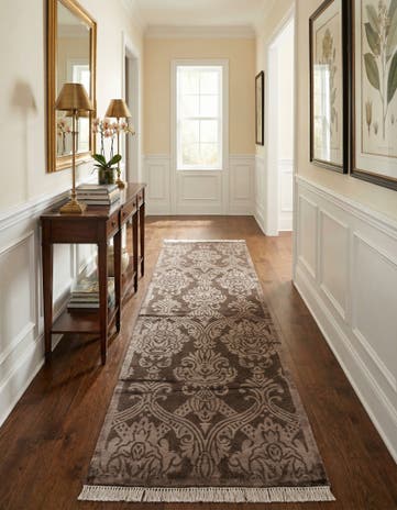 2' 10 x 9' 10 Hand Knotted Darya Wool Runner Rug