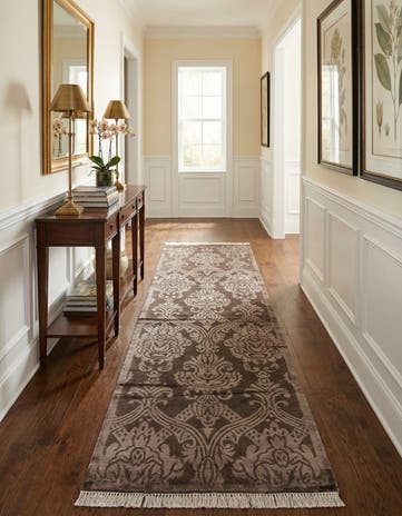 2' 10 x 9' 10 Hand Knotted Darya Wool Runner Rug