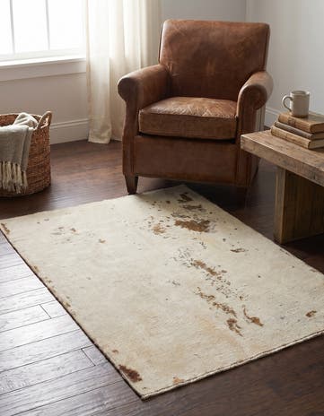 3' x 4' 2 Hand Knotted Ultra Vintage Persian Wool Rug