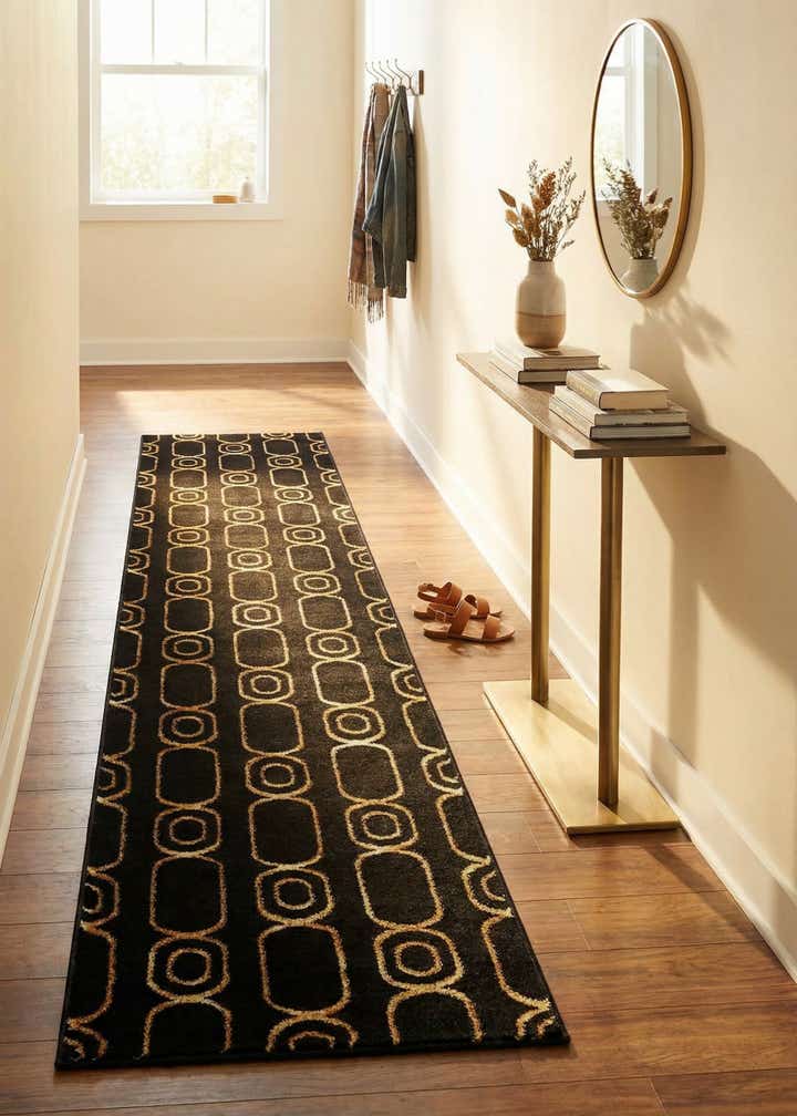 2' x 6' Vogue Geo Runner Rug