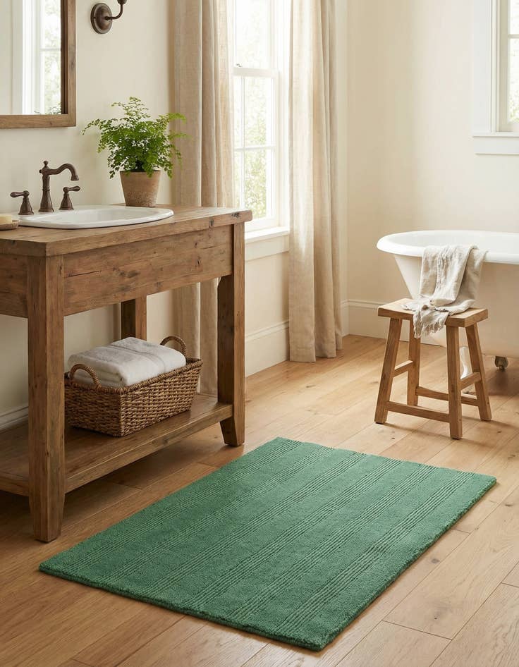 Detail image of 2' 2 x 3' 2 Lana New Zealand Wool Rug