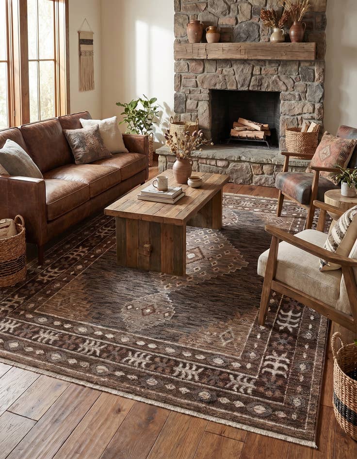 Detail image of 8' x 10' Grand Tradition Rug