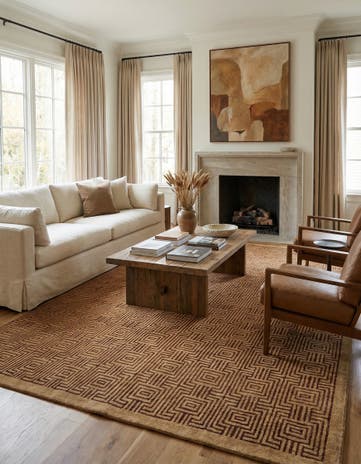 5' 6 x 8' 2 Juma Wool Rug
