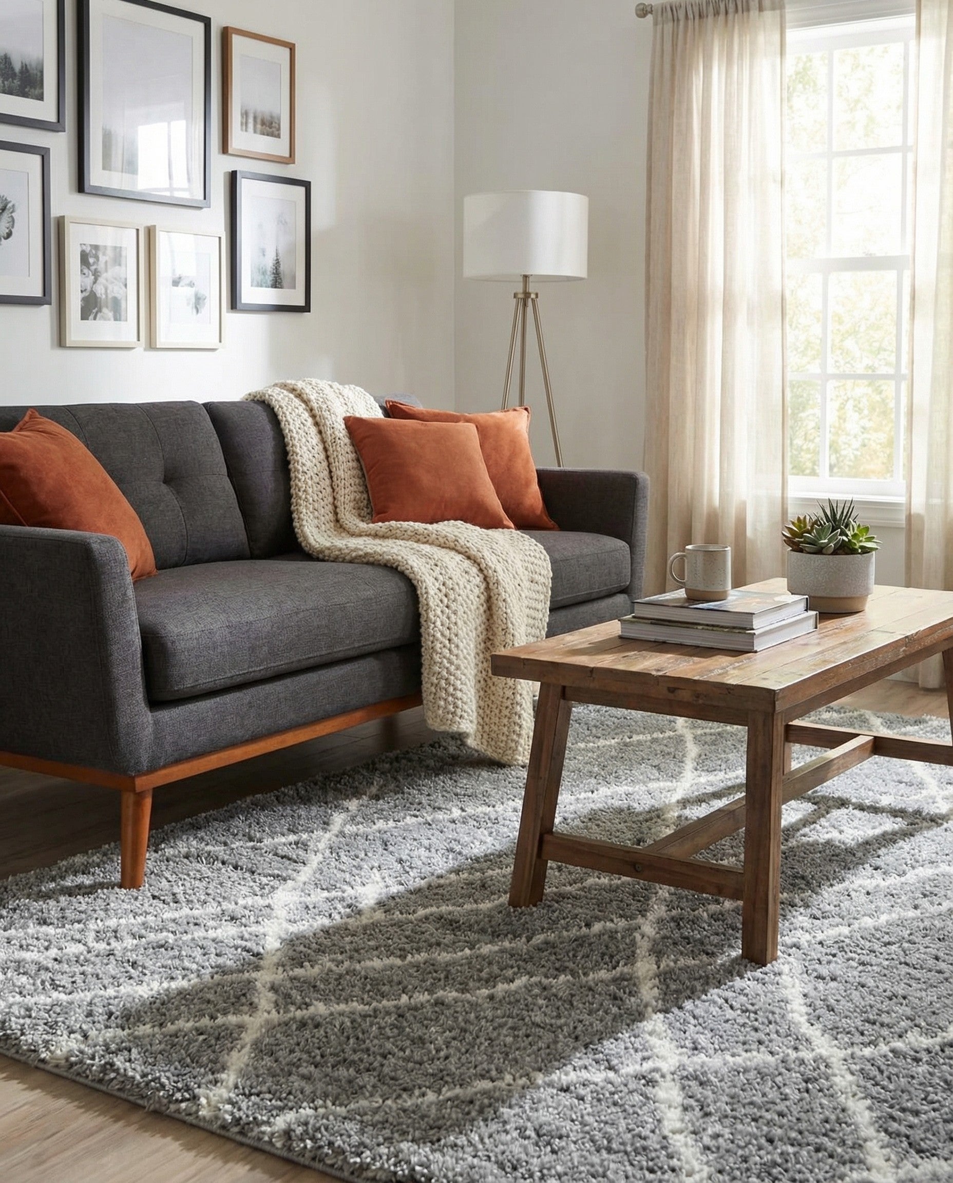  3' 3 x 5' 3 Soft Touch Shag Rug