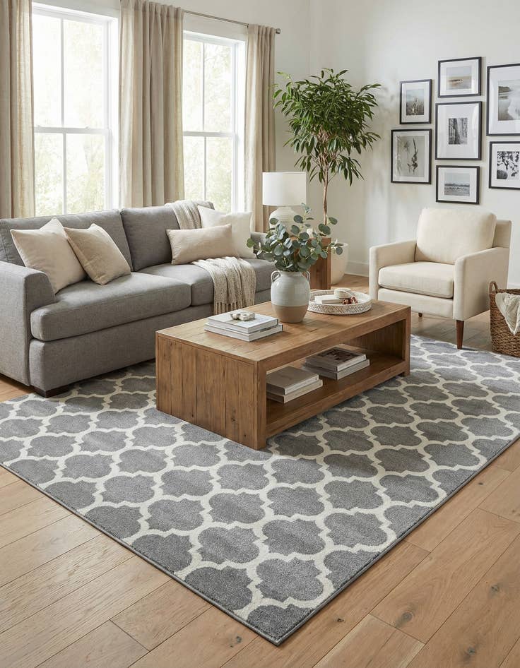 Detail image of  10' x 14' Lattice Rug