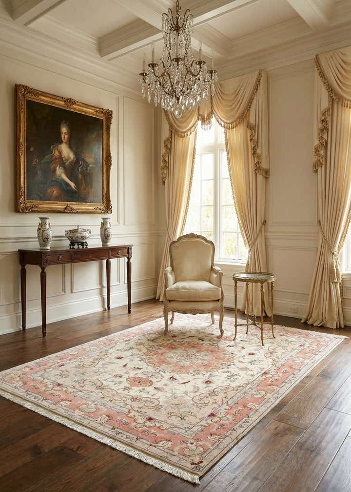 4' 10 x 7' 1 Tabriz Rug